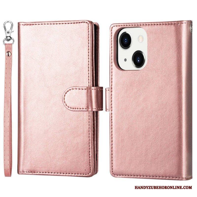 Kuori Kotelot iPhone 14 Plus Irrotettava 9 Kortin Pidike