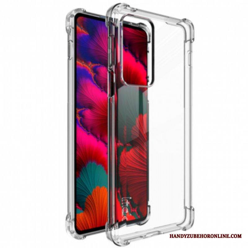 Kuori Motorola Edge 20 Pro Läpinäkyvä Imak Screen Filmillä