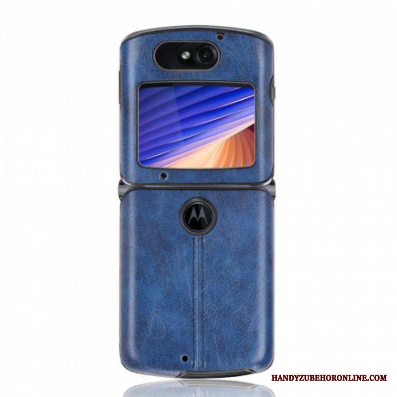 Kuori Motorola Razr 5G Keinonahan Tikkaukset