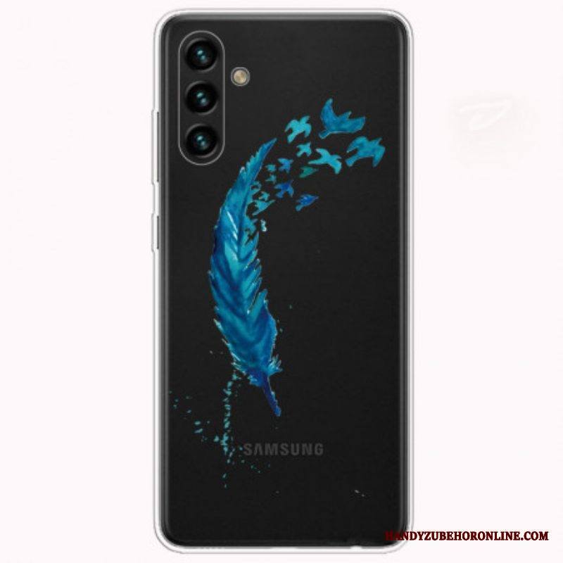 Kuori Samsung Galaxy A13 5G / A04s Kaunis Höyhen