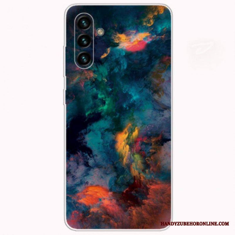 Kuori Samsung Galaxy A13 5G / A04s Värikkäitä Pilviä