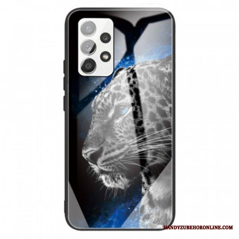 Kuori Samsung Galaxy A13 Kissan Kasvojen Karkaistu Lasi