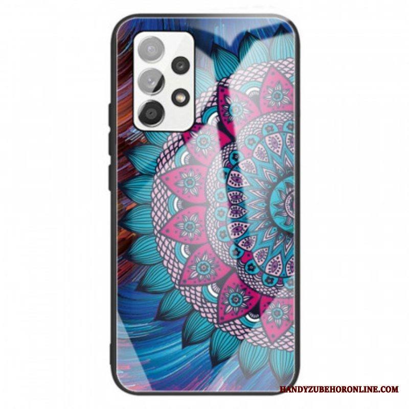 Kuori Samsung Galaxy A13 Mandala Karkaistu Lasi