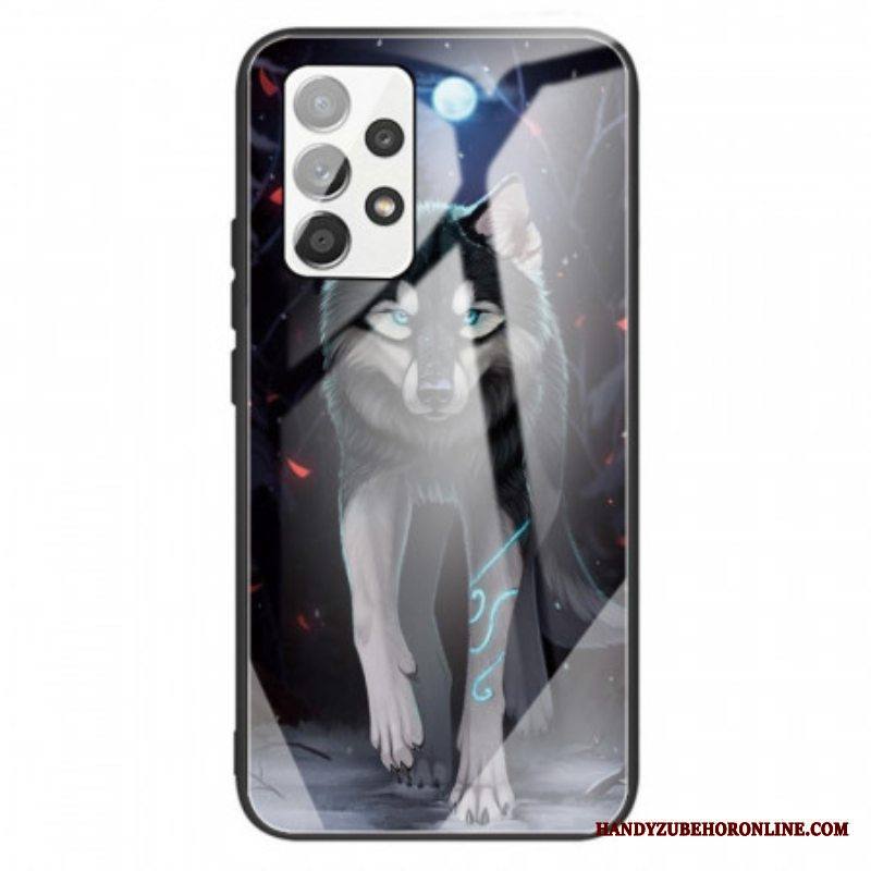 Kuori Samsung Galaxy A13 Wolf Karkaistu Lasi