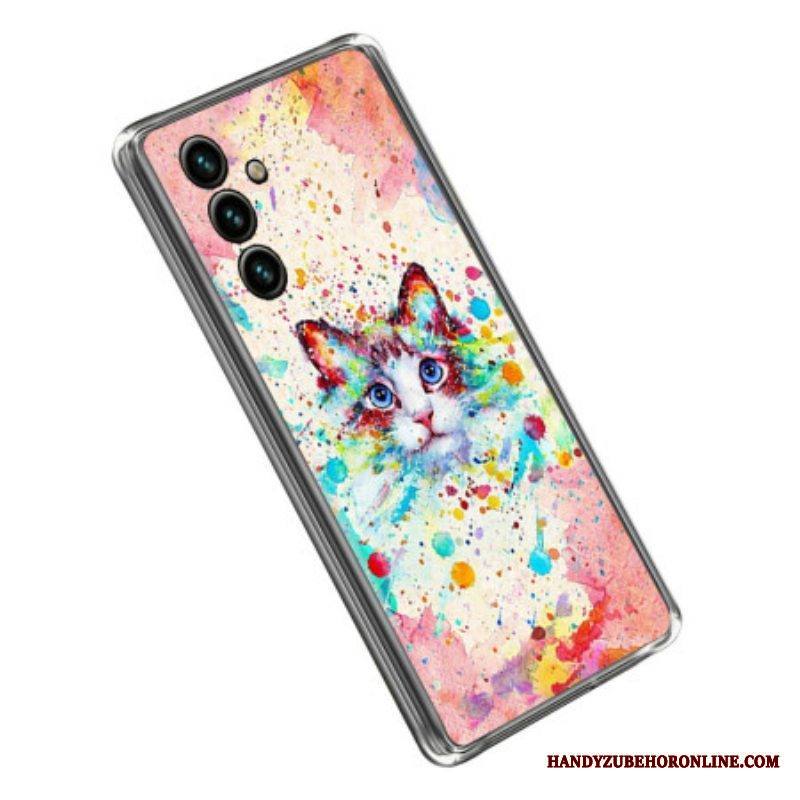 Kuori Samsung Galaxy A14 / A14 5G Cat Art