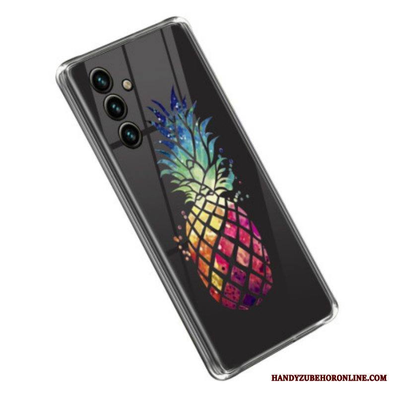 Kuori Samsung Galaxy A14 / A14 5G Läpinäkyvä Ananas