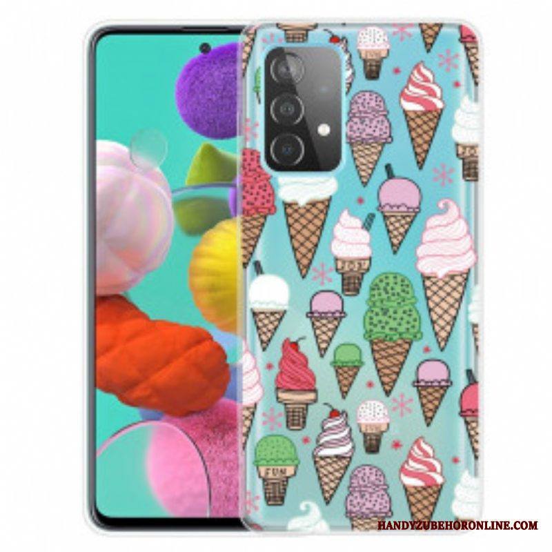 Kuori Samsung Galaxy A52 4G / A52 5G / A52s 5G Kerma Jäätelö