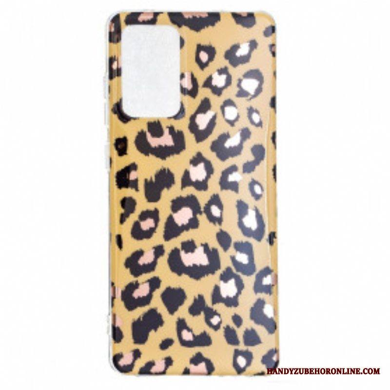 Kuori Samsung Galaxy A52 4G / A52 5G / A52s 5G Leopard-tyylinen Marmori