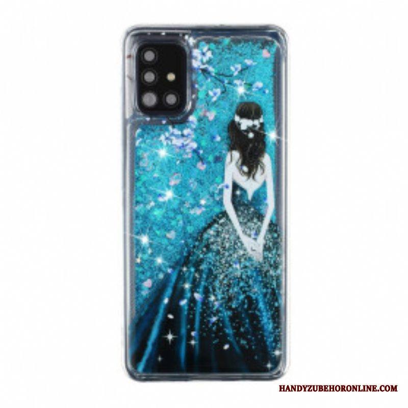 Kuori Samsung Galaxy A52 4G / A52 5G / A52s 5G Naisen Paljetteja