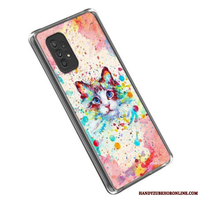 Kuori Samsung Galaxy A53 5G Cat Art