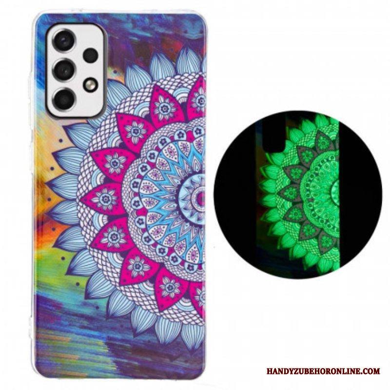 Kuori Samsung Galaxy A53 5G Fluoresoiva Värillinen Mandala