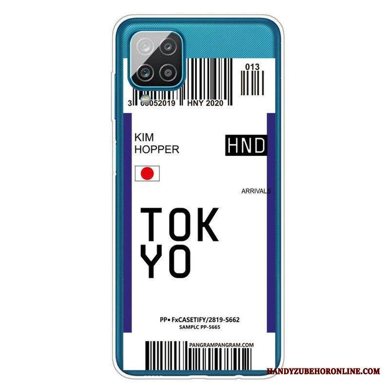 Kuori Samsung Galaxy M12 / A12 Boarding Pass Tokioon