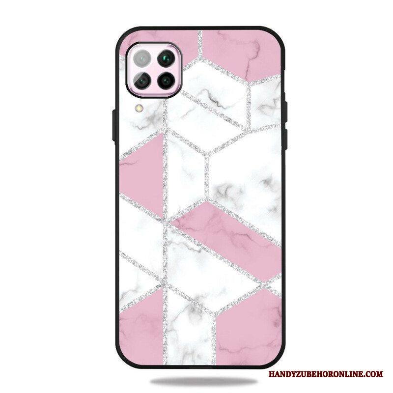 Kuori Samsung Galaxy M12 / A12 Glitter Marble