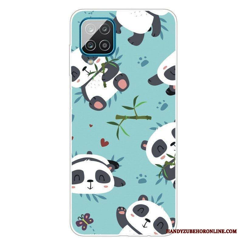 Kuori Samsung Galaxy M12 / A12 Pandajoukko