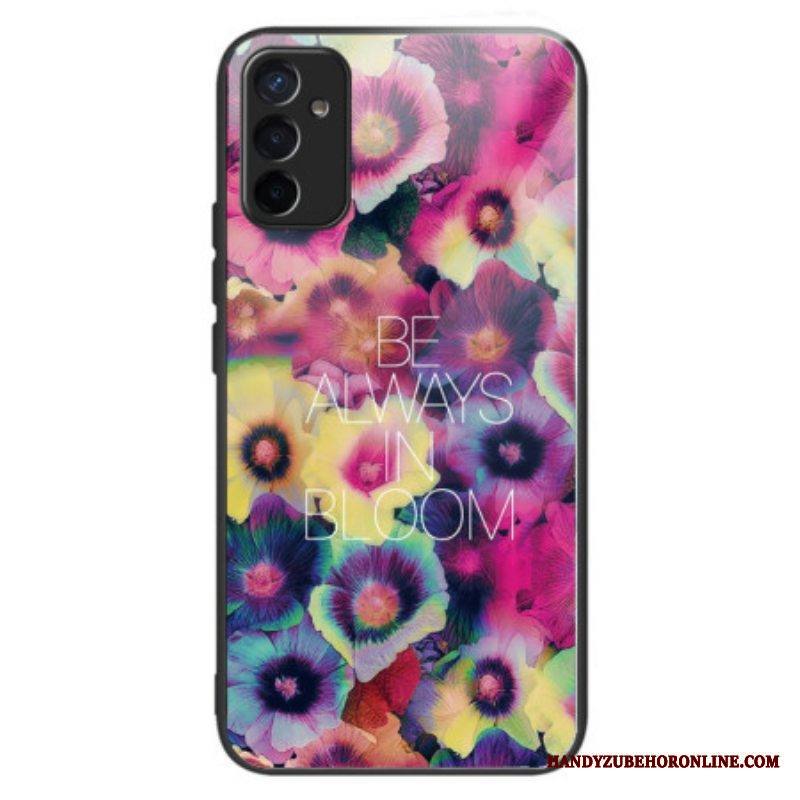 Kuori Samsung Galaxy M13 Be Always In Bloom Karkaistu Lasi