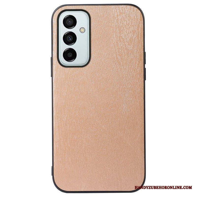 Kuori Samsung Galaxy M23 5G Faux Leather Wood Effect