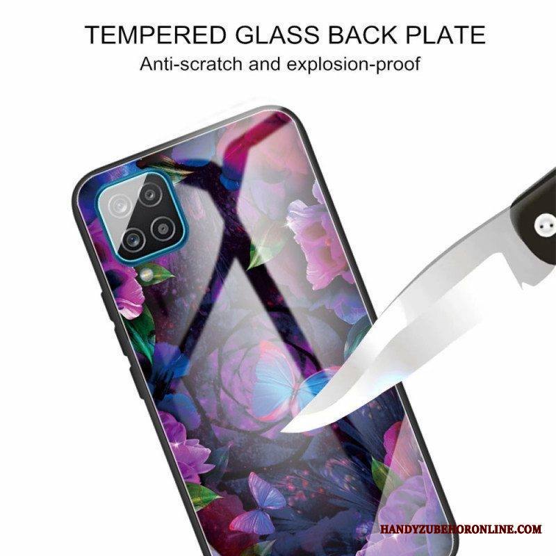 Kuori Samsung Galaxy M32 Butterflies Variation Karkaistu Lasi