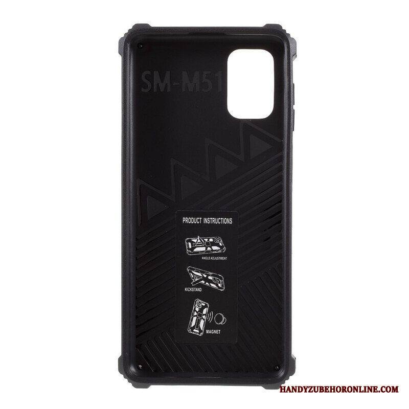 Kuori Samsung Galaxy M51 Irrotettavalla Jalustalla