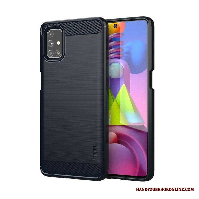 Kuori Samsung Galaxy M51 Mofi Harjattu Hiilikuitu