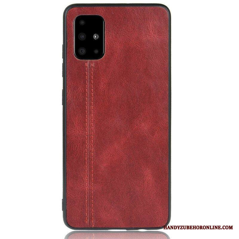 Kuori Samsung Galaxy S20 Plus / S20 Plus 5G Couture-nahkaefekti