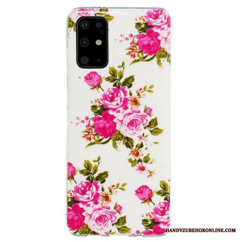 Kuori Samsung Galaxy S20 Plus / S20 Plus 5G Fluoresoivat Kukat