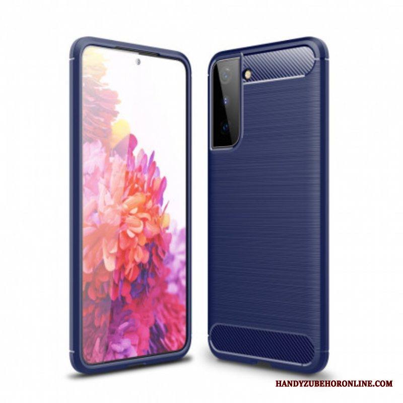 Kuori Samsung Galaxy S21 Plus 5G Harjattua Hiilikuitua