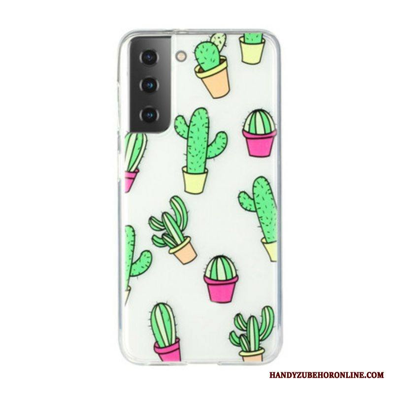 Kuori Samsung Galaxy S21 Plus 5G Mini Kaktukset