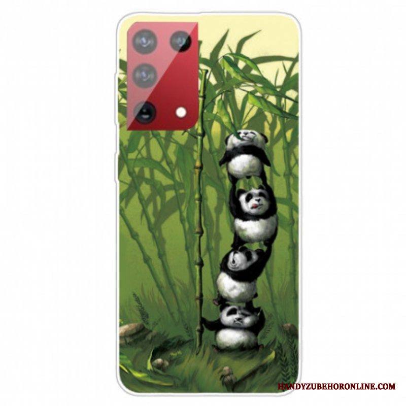 Kuori Samsung Galaxy S21 Ultra 5G Pandajoukko