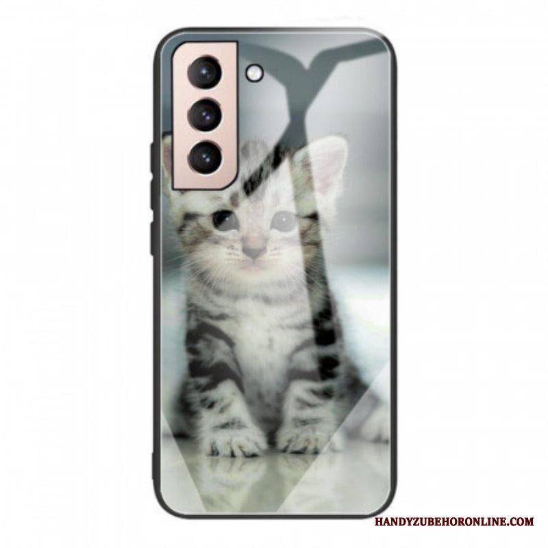 Kuori Samsung Galaxy S22 5G Kitten Karkaistu Lasi