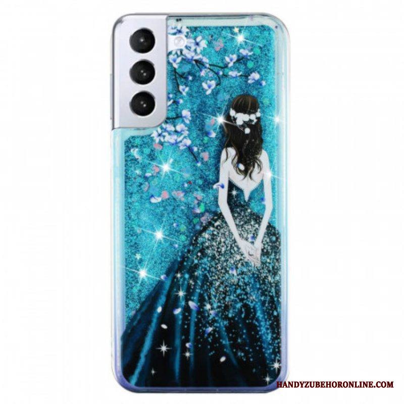 Kuori Samsung Galaxy S22 5G Naisen Paljetteja
