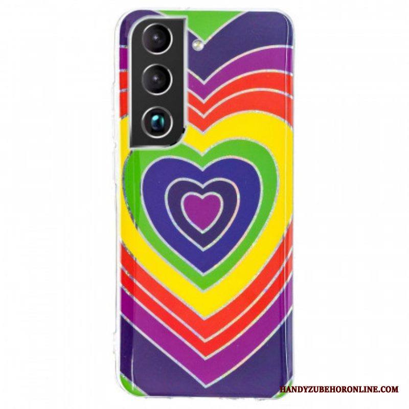 Kuori Samsung Galaxy S22 5G Psykedeelinen Sydän