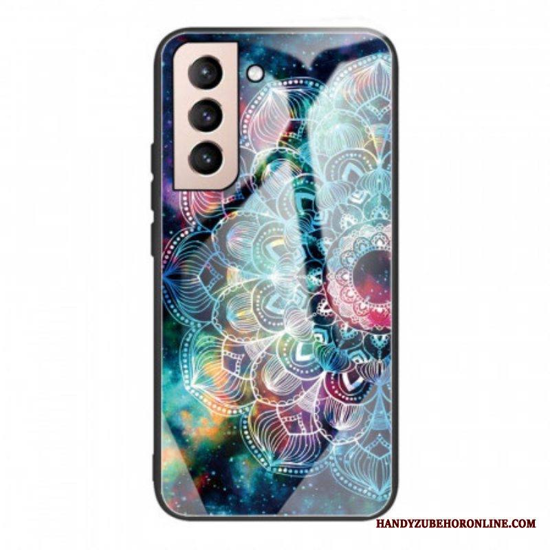 Kuori Samsung Galaxy S22 Plus 5G Mandala Karkaistu Lasi