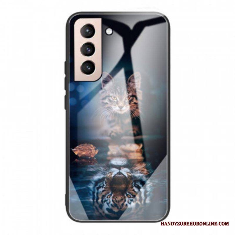 Kuori Samsung Galaxy S22 Plus 5G My Tiger Tempered Glass