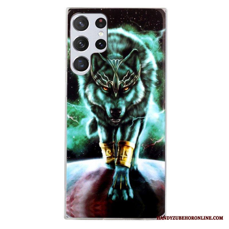 Kuori Samsung Galaxy S22 Ultra 5G Fluoresoiva Susi
