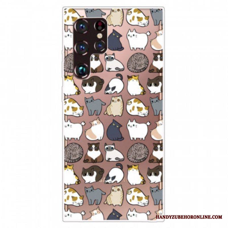 Kuori Samsung Galaxy S22 Ultra 5G Huippu Kissat