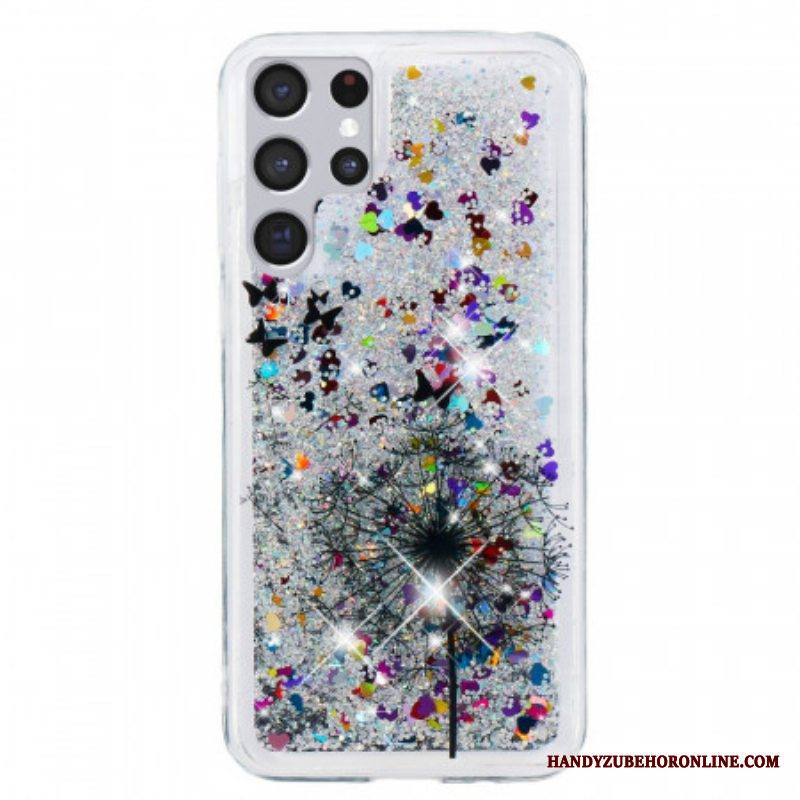 Kuori Samsung Galaxy S22 Ultra 5G Kimaltelevia Voikukkia