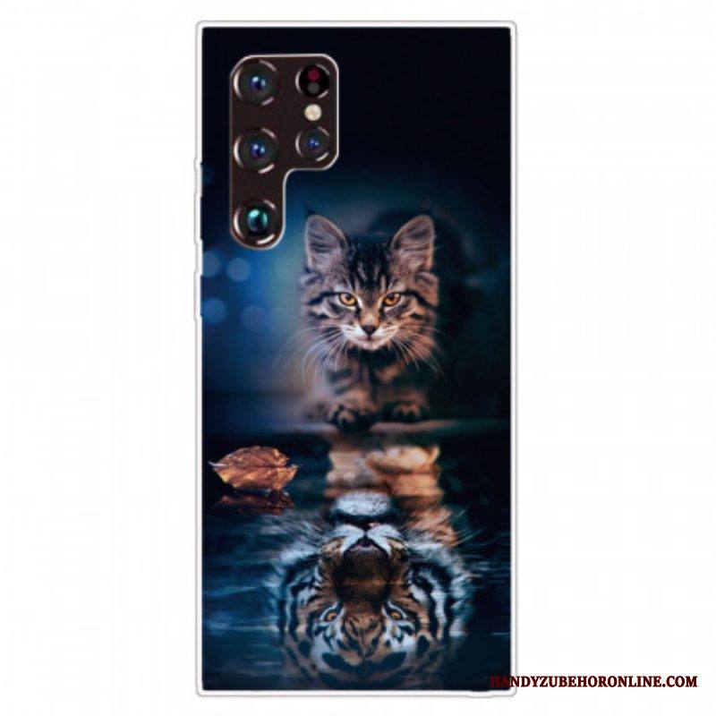 Kuori Samsung Galaxy S22 Ultra 5G Kissan Heijastus