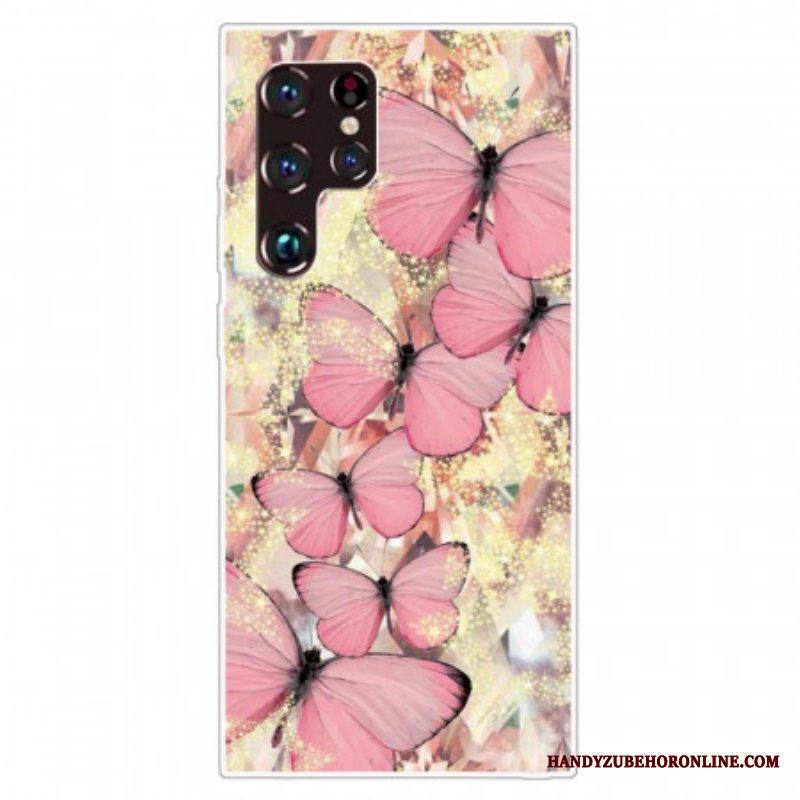 Kuori Samsung Galaxy S22 Ultra 5G Perhoset Perhoset