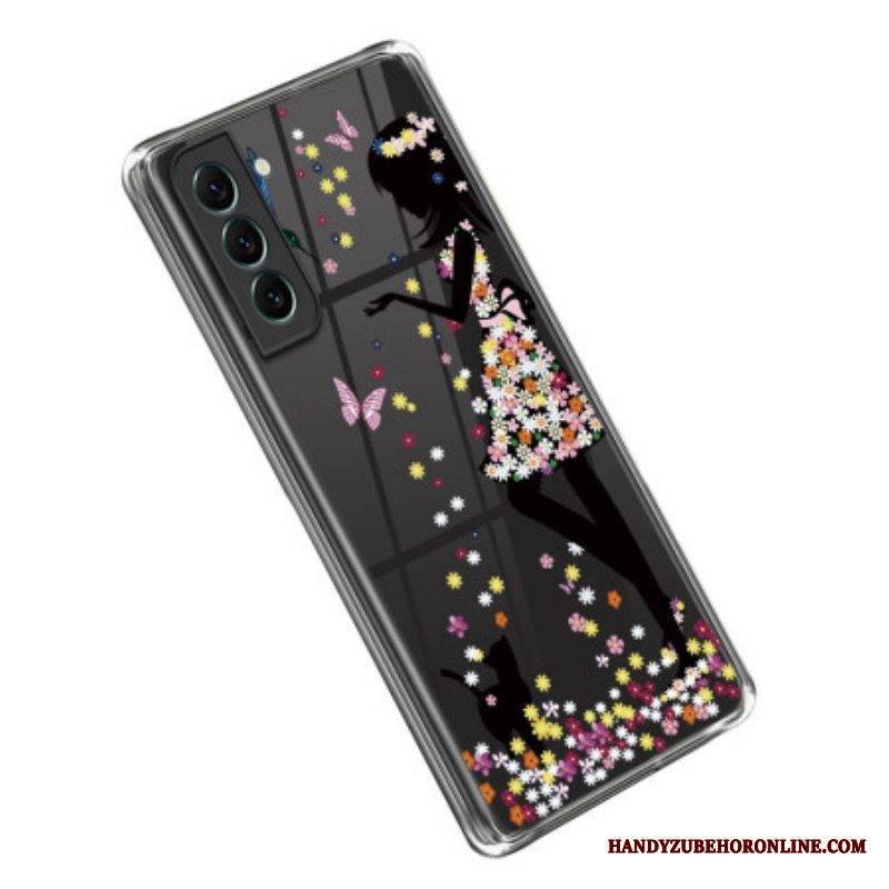 Kuori Samsung Galaxy S23 5G Saumaton Kukkatyttö