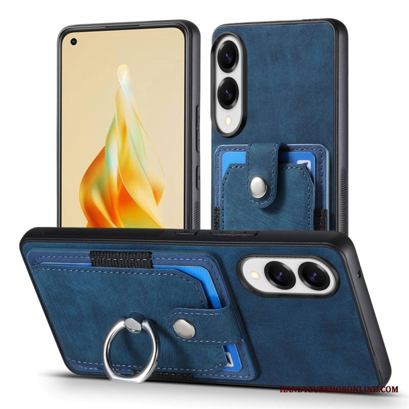 Kuori Samsung Galaxy S25 5g Edge Korttikotelo Ja Sormuskotelo