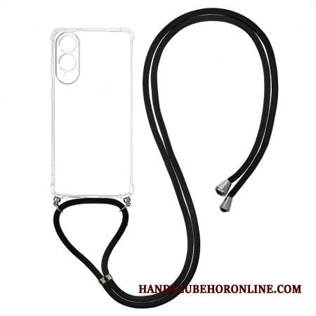 Kuori Samsung Galaxy S25 5g Edge Läpinäkyvä Kaulanauha