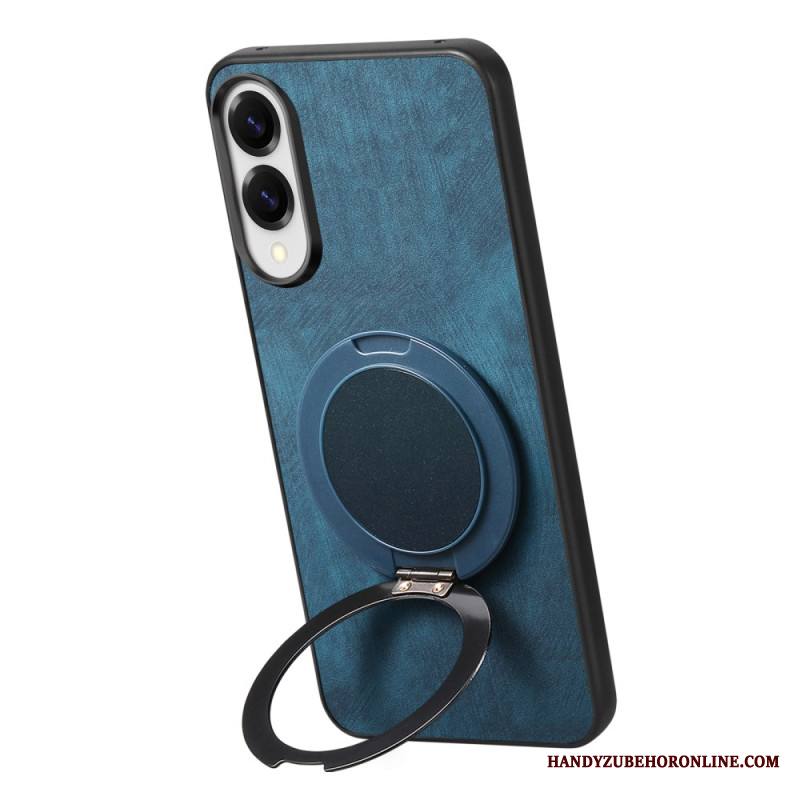 Kuori Samsung Galaxy S25 5g Edge Mokkanahkakuvio Kääntyvällä Jalustalla