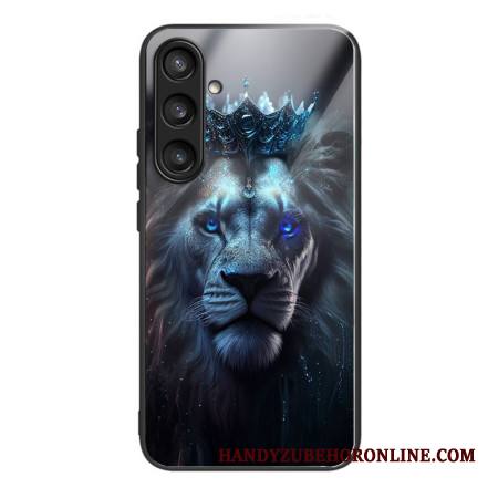 Kuori Samsung Galaxy S25 5g Karkaistusta Lasista Valmistettu Kruunuleijona