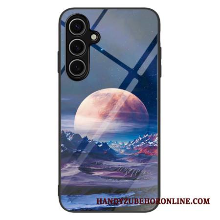 Kuori Samsung Galaxy S25 5g Valkoinen Planeetta Karkaistu Lasi