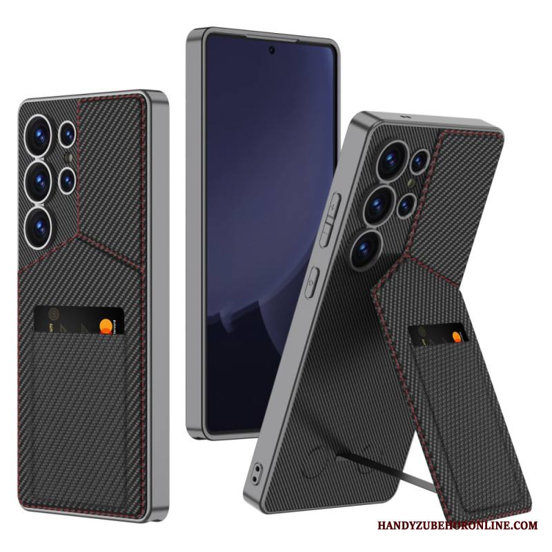 Kuori Samsung Galaxy S25 Ultra 5g Gkk-korttikotelo Ja Jalusta