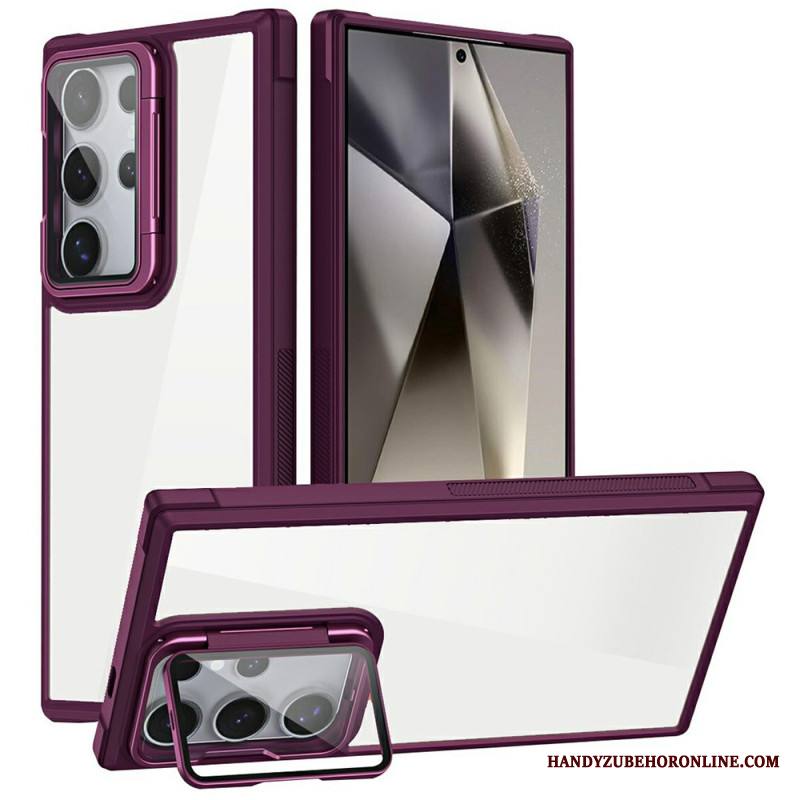 Kuori Samsung Galaxy S25 Ultra 5g Kestävä Sisäänrakennetulla Jalustalla