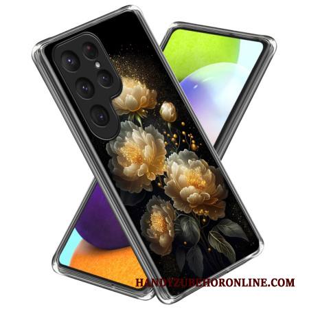 Kuori Samsung Galaxy S25 Ultra 5g Kultainen Pioni Suojakuori