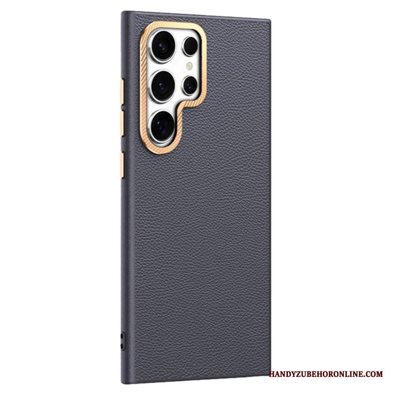 Kuori Samsung Galaxy S25 Ultra 5g Teksturoitu Tekonahka