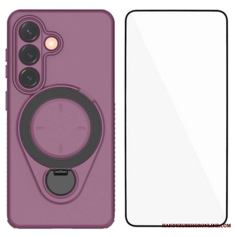 Kuori Samsung Galaxy S26 Kestävä Karkaistulla Lasisella Näytönsuojalla