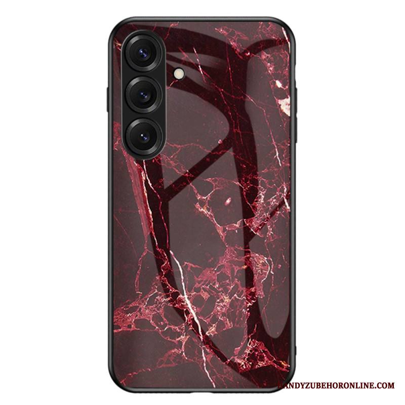 Kuori Samsung Galaxy S26 Plus Marmorikuvioinen Karkaistu Lasi